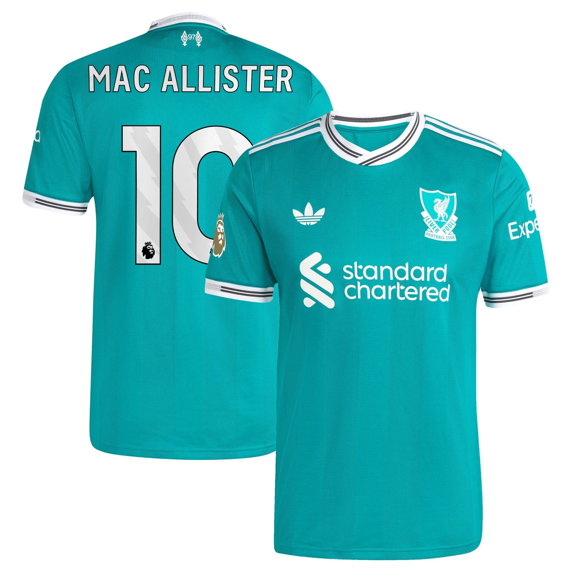 Alexis Mac Allister Liverpool Selfika 2025/26 Third Player Jersey - Green
