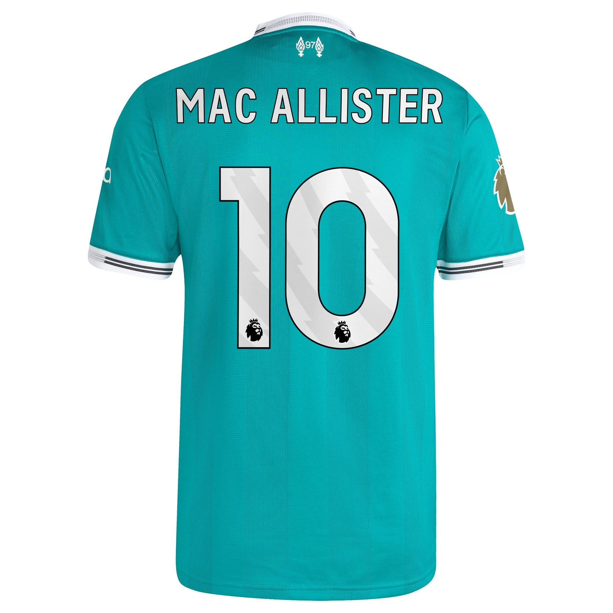 Alexis Mac Allister Liverpool Selfika 2025/26 Third Player Jersey - Green