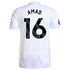 Amad Diallo Manchester United Selfika 2025/26 Away Player Jersey - White