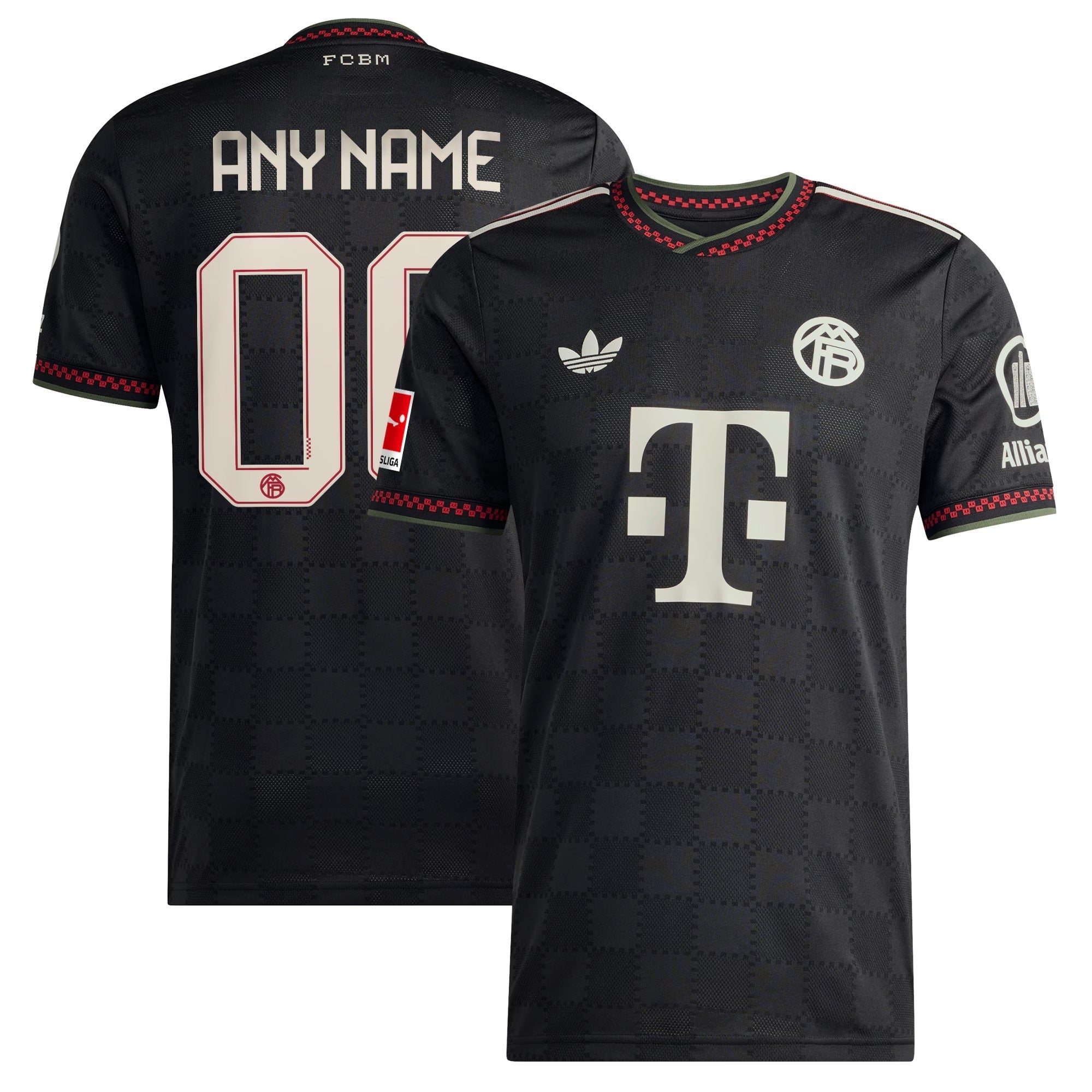 Bayern Munich Selfika 2025/26 Third Custom Jersey - Black