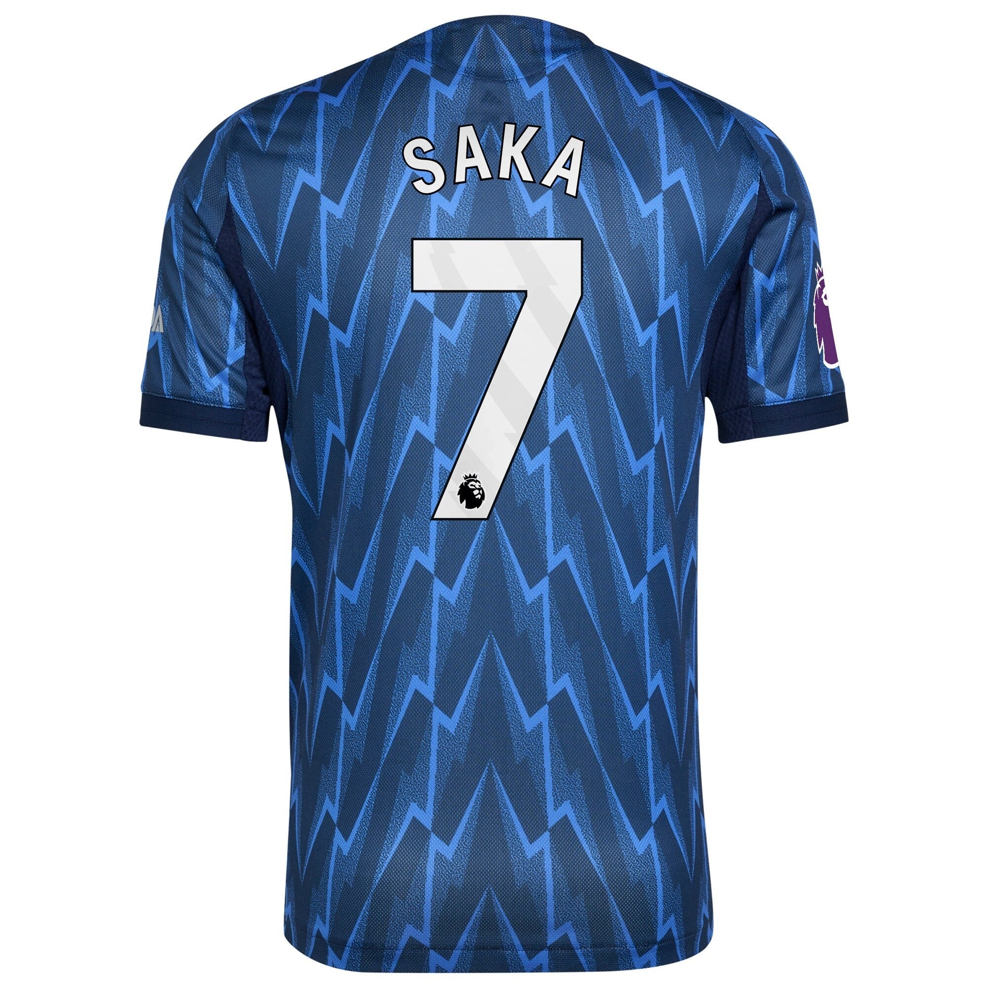 Bukayo Saka Arsenal Selfika 2025/26 Away Player Jersey - Blue