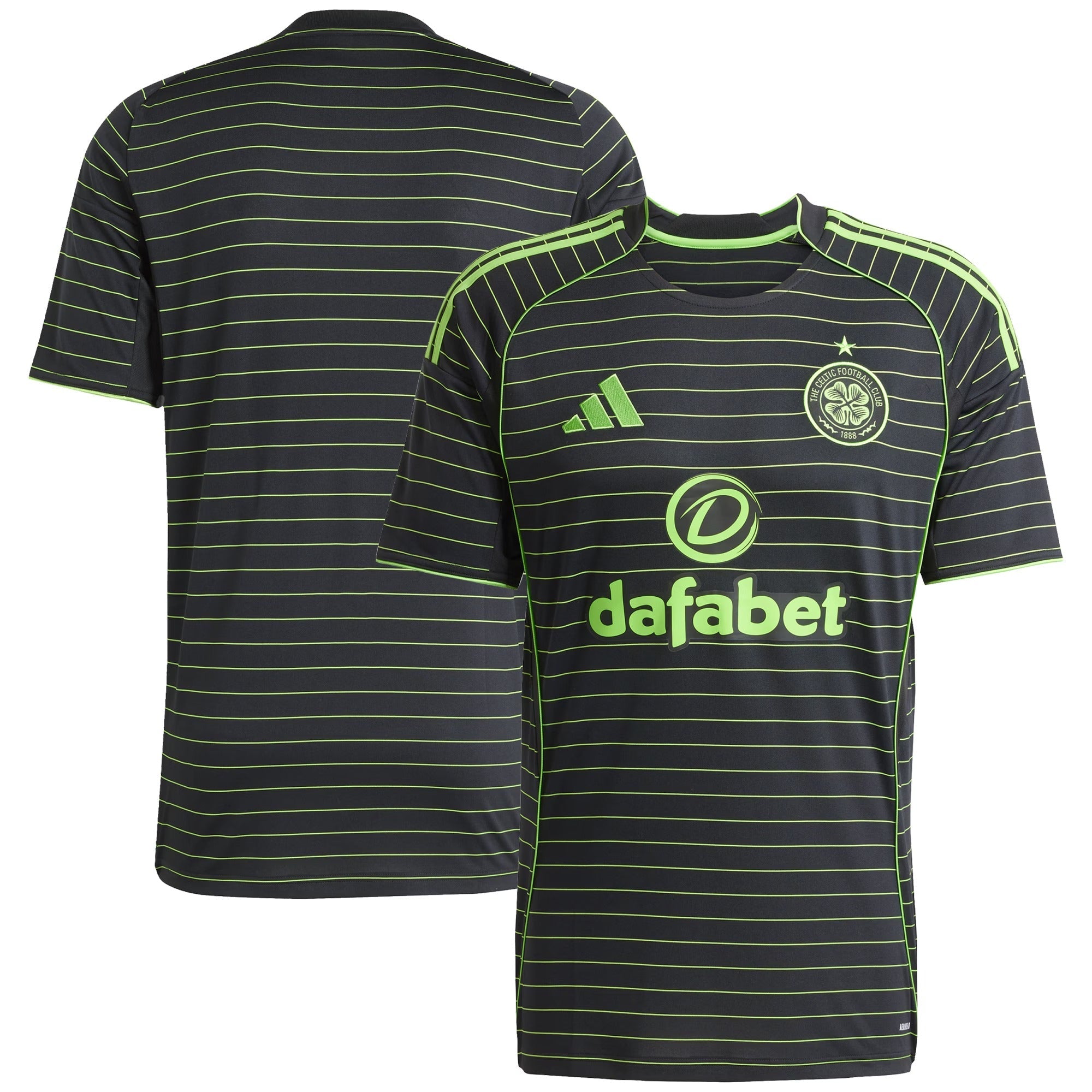Celtic Selfika 2025/26 Away Custom Jersey - Black