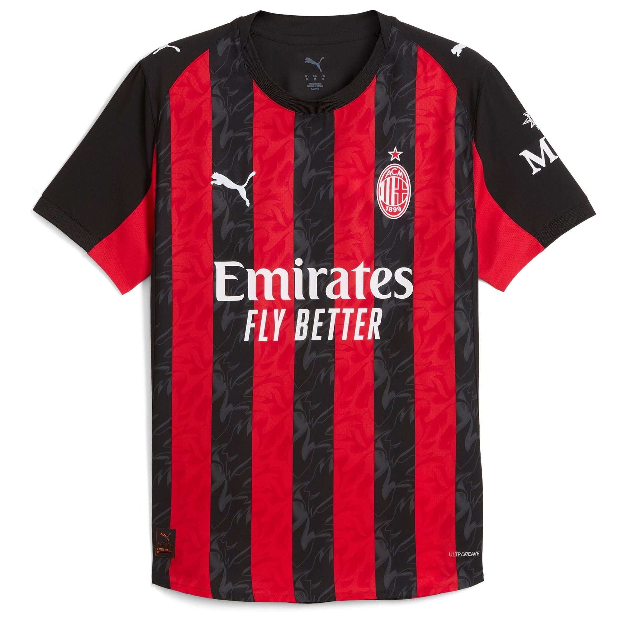 Christian Pulisic AC Milan Selfika 2025/26 Home Player Jersey - Red