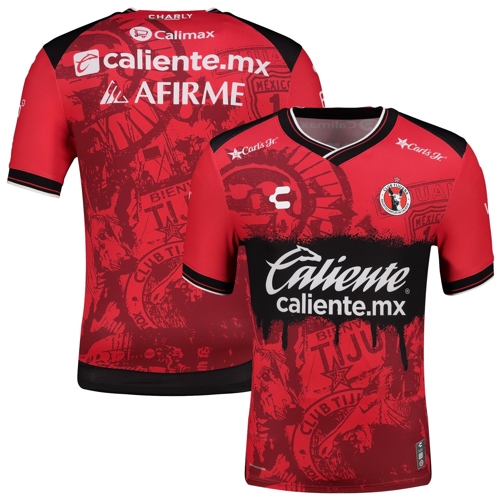 Club Tijuana Selfika 2025/26 Home Authentic Jersey - Red