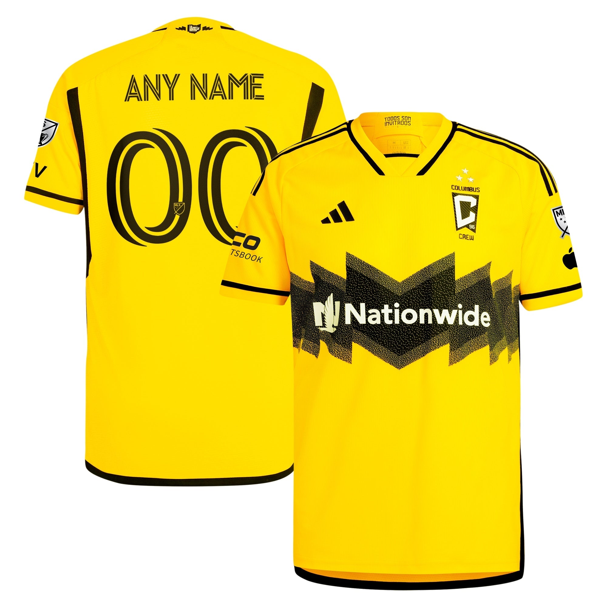 Columbus Crew - 2024 The Home Kit Custom Jersey - Yellow