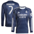 Cristiano Ronaldo 7 Real Madrid Selfika 2025/26 Home Long Sleeve Player Jersey - Blue