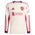 Darwin Núñez Liverpool Selfika 2025/26 Away Long Sleeve Player Jersey - White