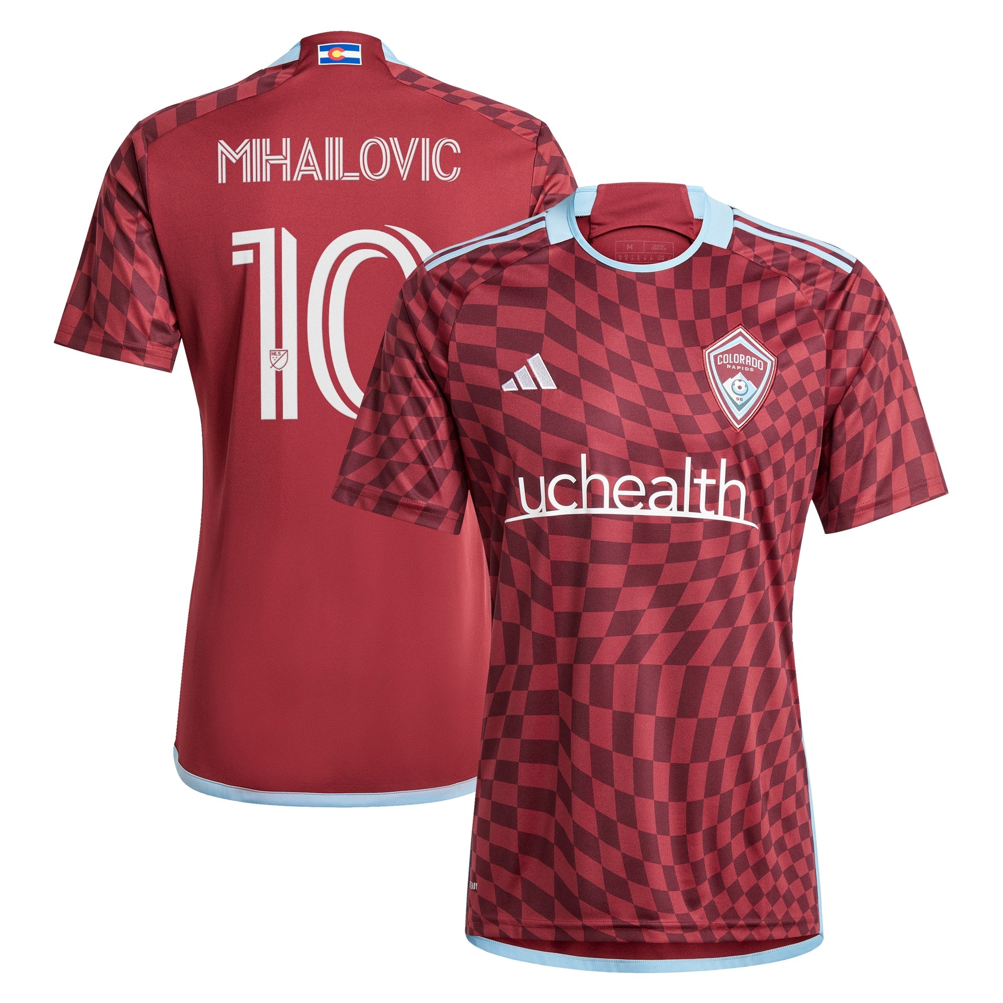 Djordje Mihailovic Colorado Rapids - 2024 One Flag Kit Player Jersey - Burgundy