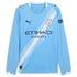 Erling Haaland Manchester City Selfika 2025/26 Home Long Sleeve Player Jersey - Sky Blue