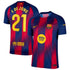 Frenkie de Jong Barcelona Selfika 2025/26 Home Jersey - Navy