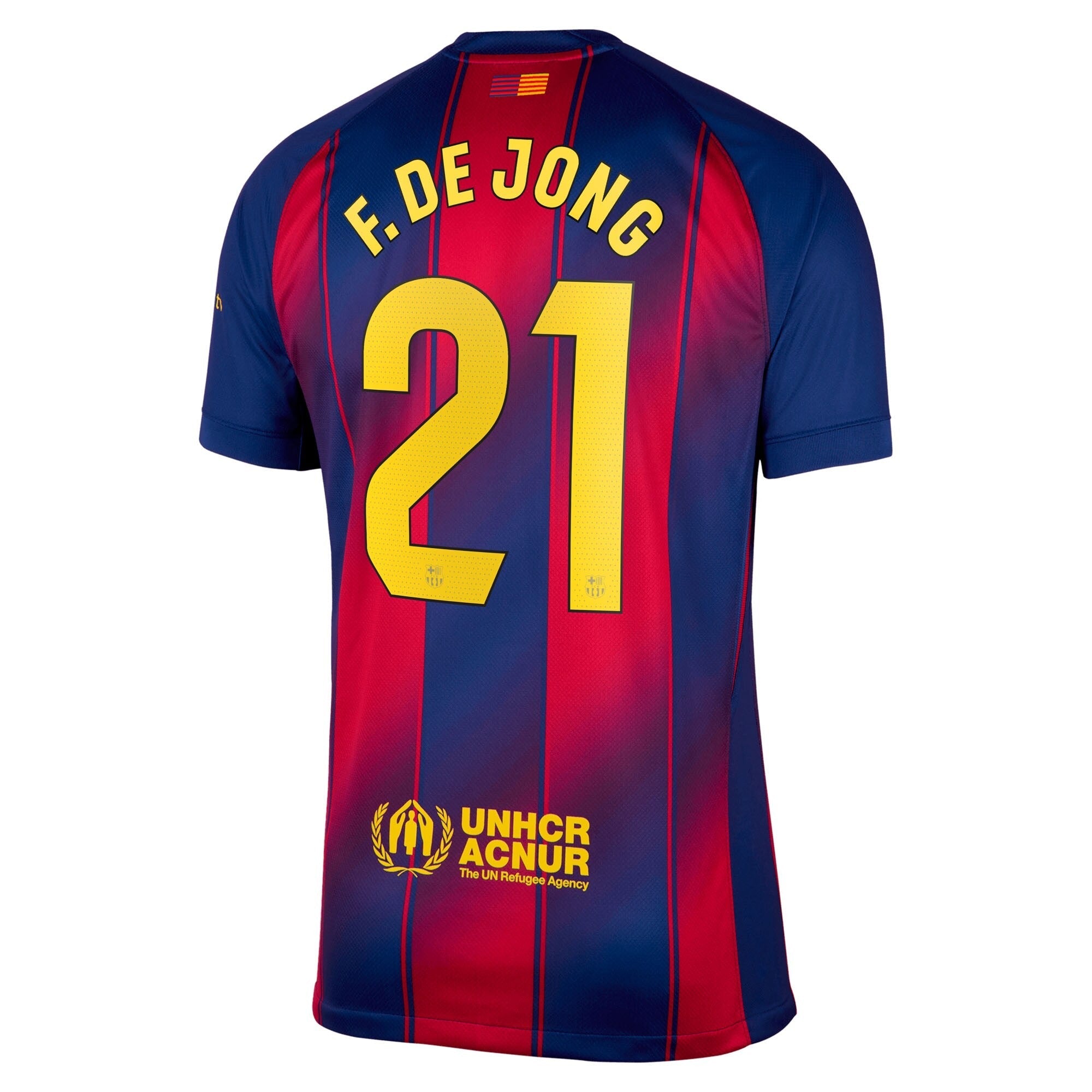 Frenkie de Jong Barcelona Selfika 2025/26 Home Jersey - Navy