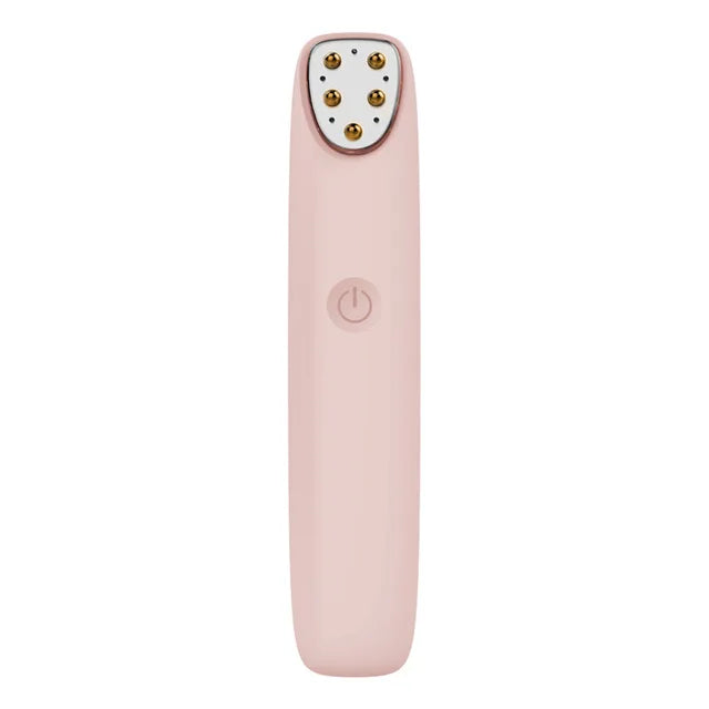 Alwafore Electric Eye Massager Pen – RF, EMS Microcurrent, Red Light, Vibration, USB Rechargeable