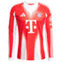 Jamal Musiala Bayern Munich Selfika Home 2025/26 Long Sleeve Player Jersey - Red