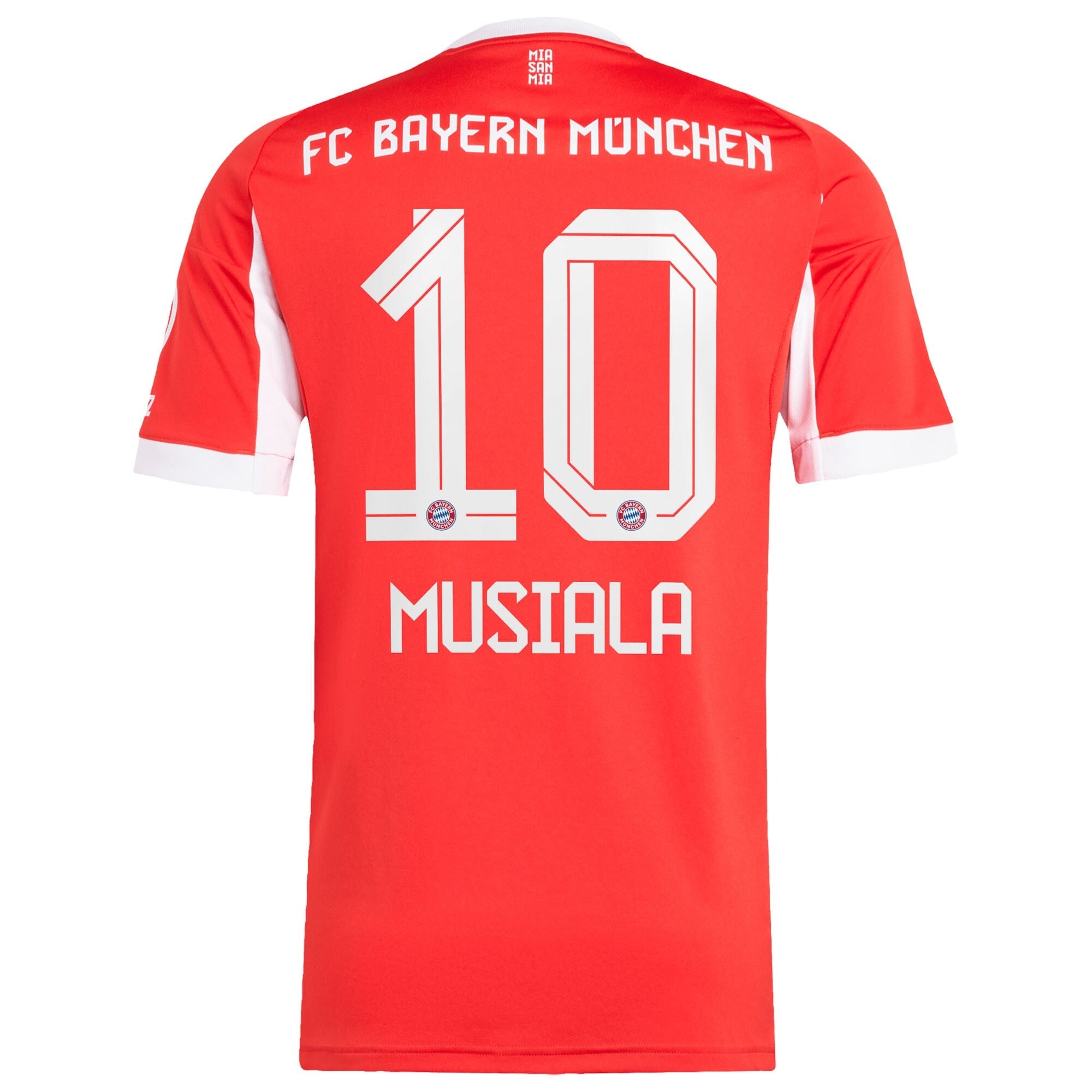 Jamal Musiala Bayern Munich Selfika Home 2025/26 Player Jersey - Red