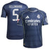 Jude Bellingham Real Madrid Selfika 2025/26 Away Player Jersey - Blue
