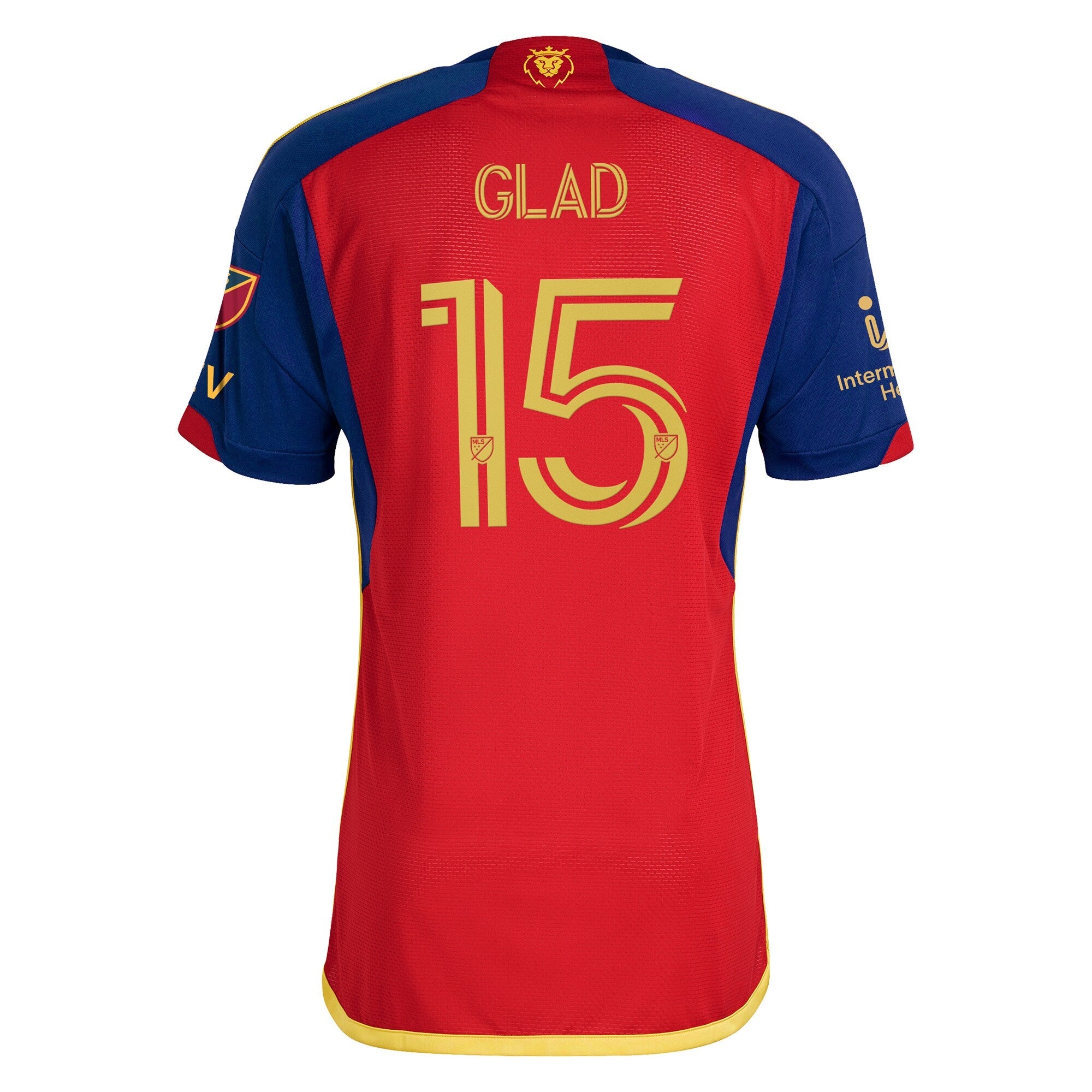Justen Glad Real Salt Lake - 2024 Peak Utah Player Jersey – Red