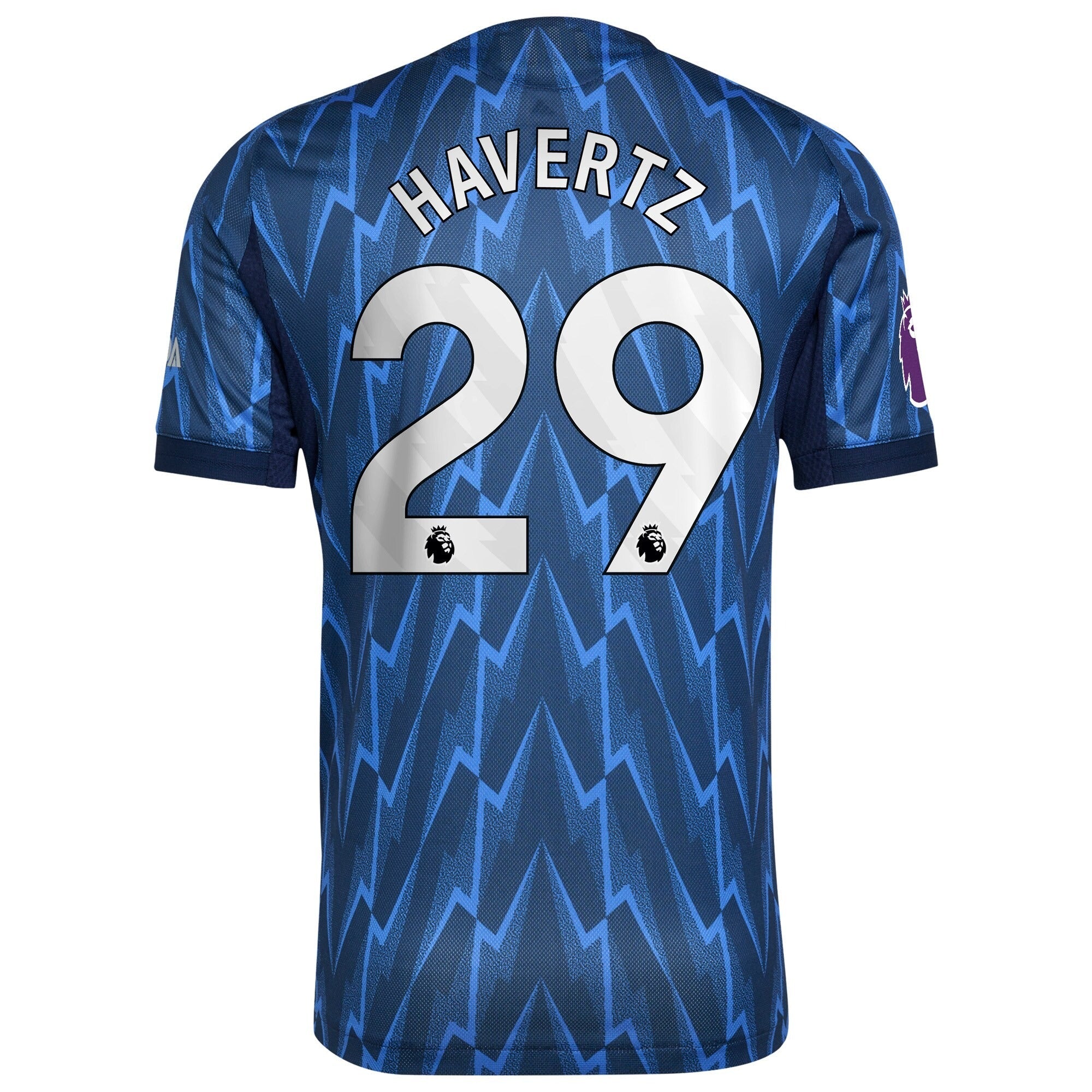 Kai Havertz Arsenal Selfika 2025/26 Away Player Jersey - Blue
