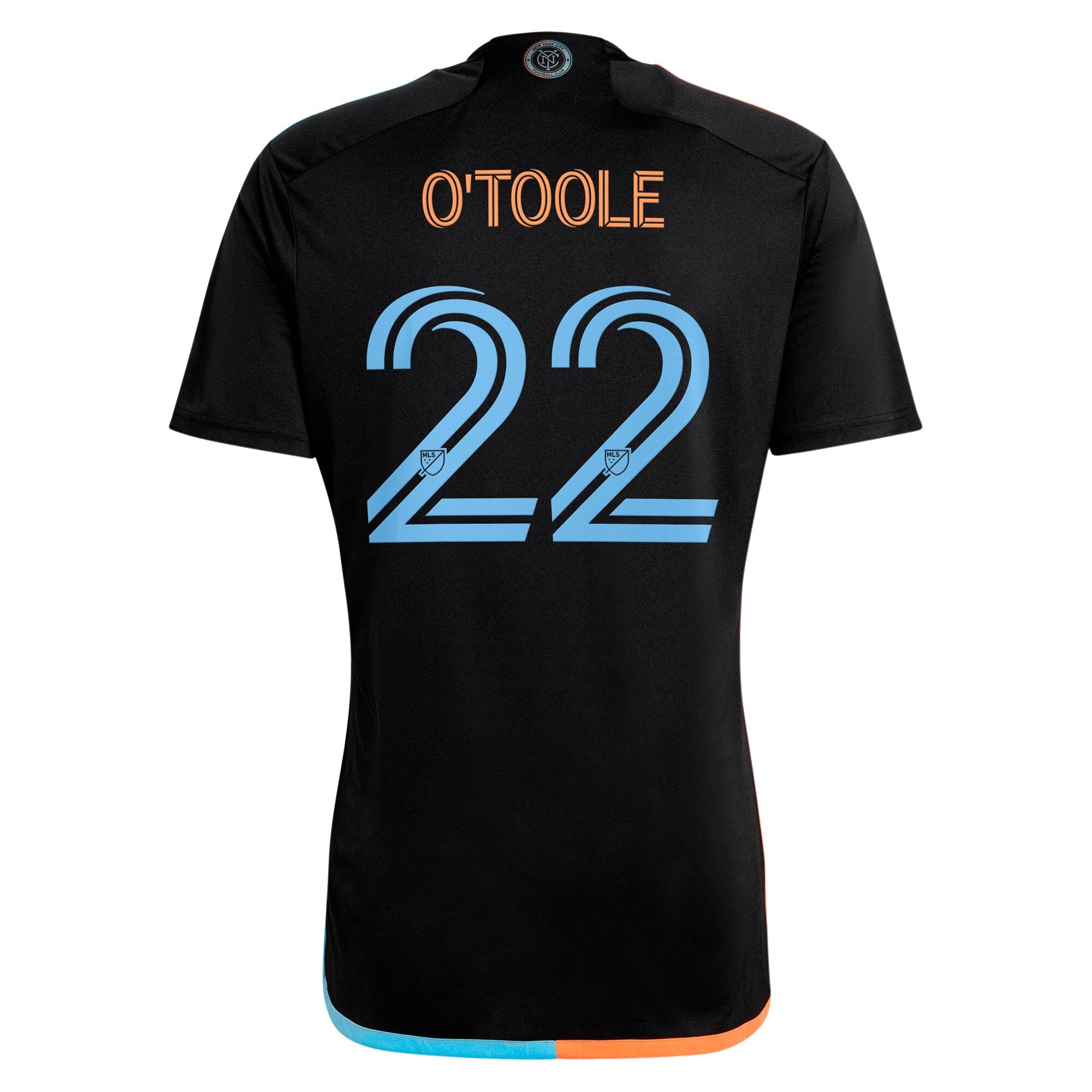 Kevin O'Toole New York City FC - 2024 24/7 Kit Player Jersey – Black