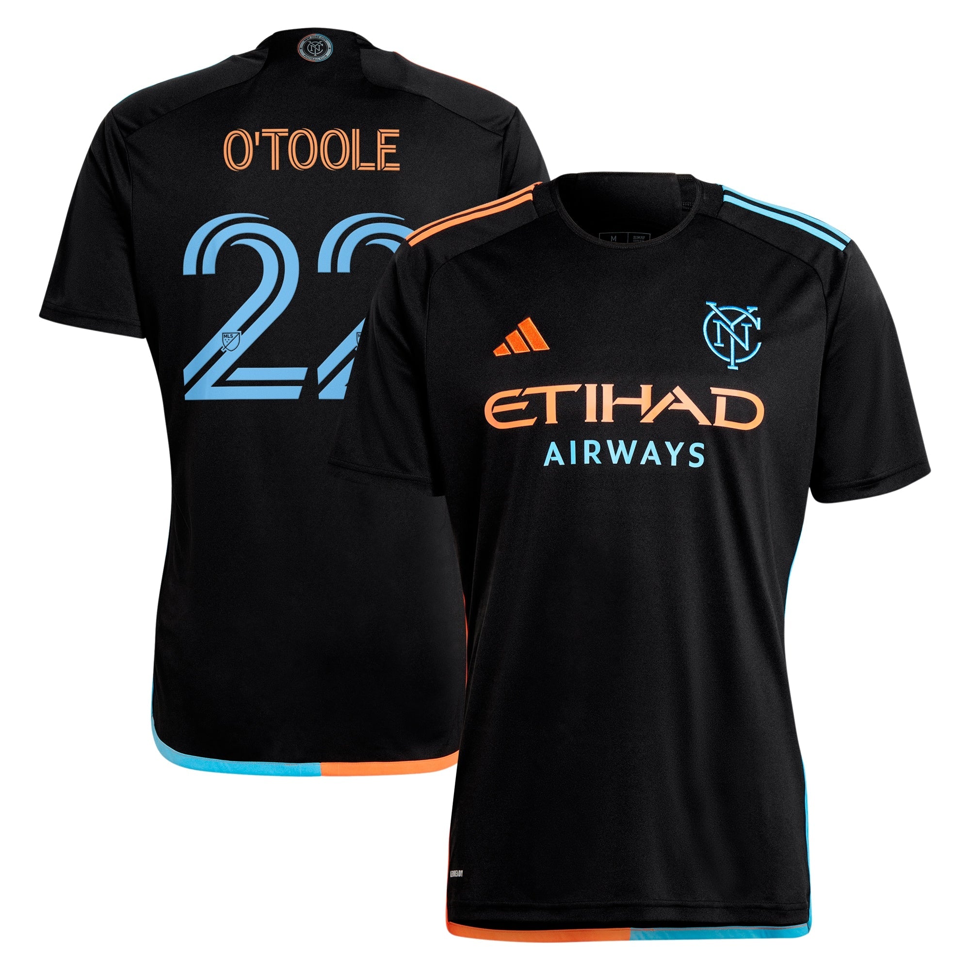 Kevin O'Toole New York City FC - 2024 24/7 Kit Player Jersey – Black
