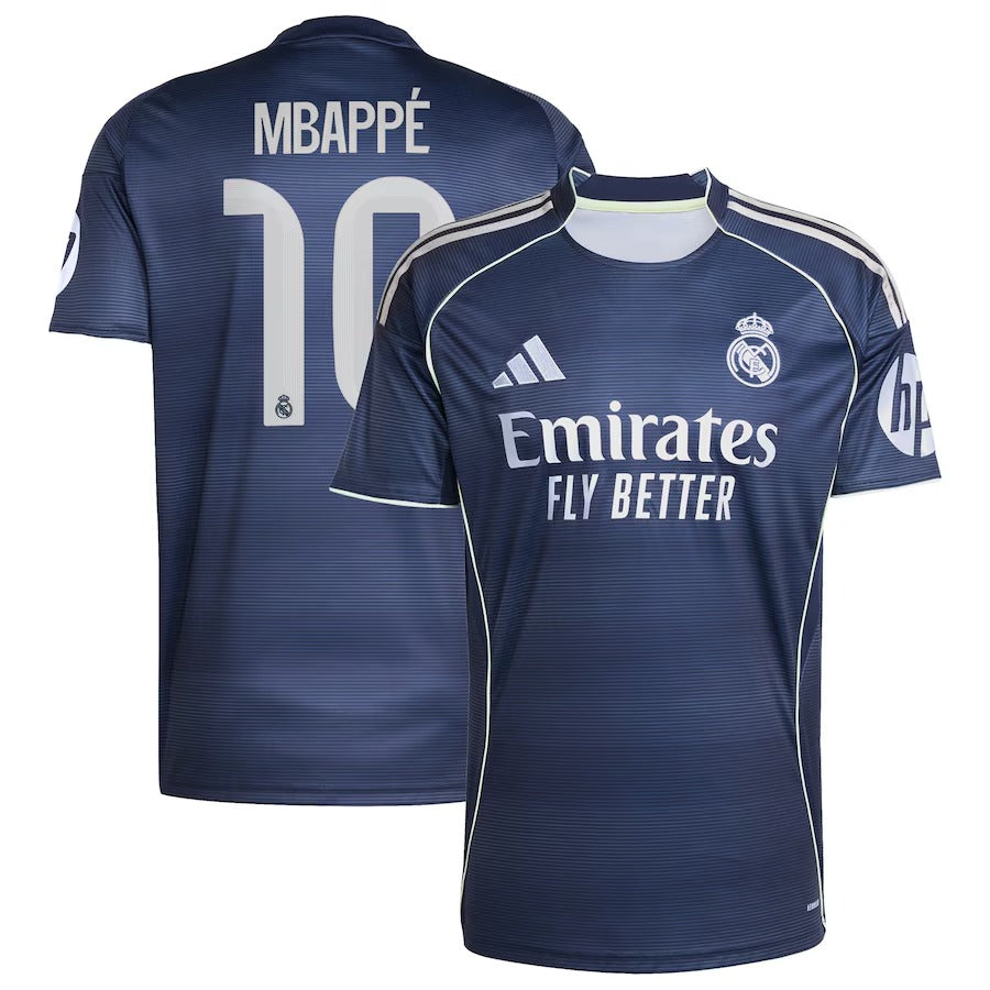 Kylian Mbappé Real Madrid Authentic Selfika 2025/26 Away Player Jersey - Blue