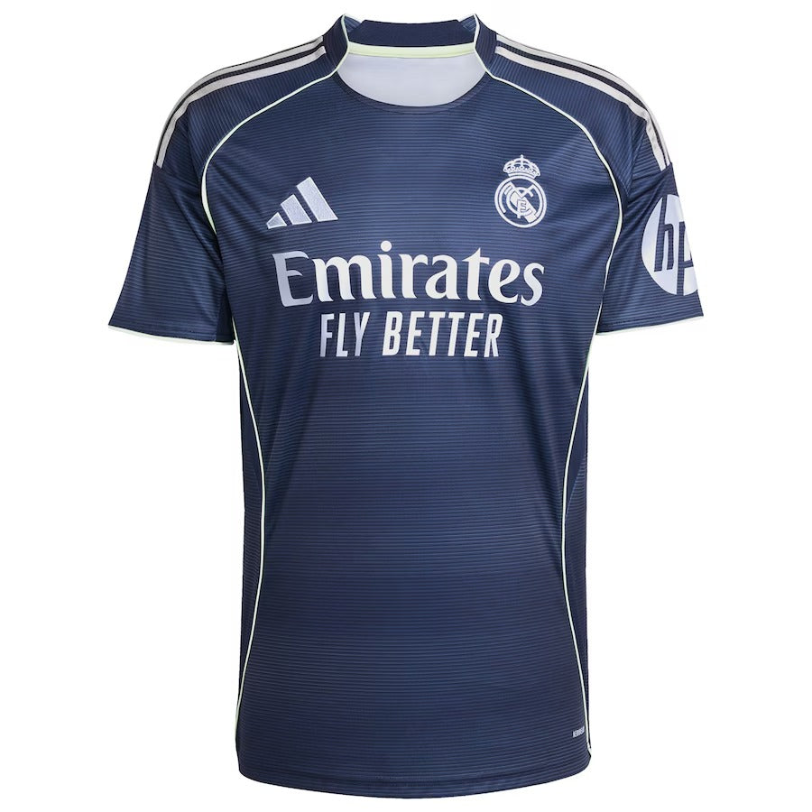 Kylian Mbappé Real Madrid Selfika 2025/26 Away Player Jersey - Blue