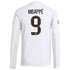 Kylian Mbappé Real Madrid Selfika 2025/26 Home Long Sleeve Jersey - White