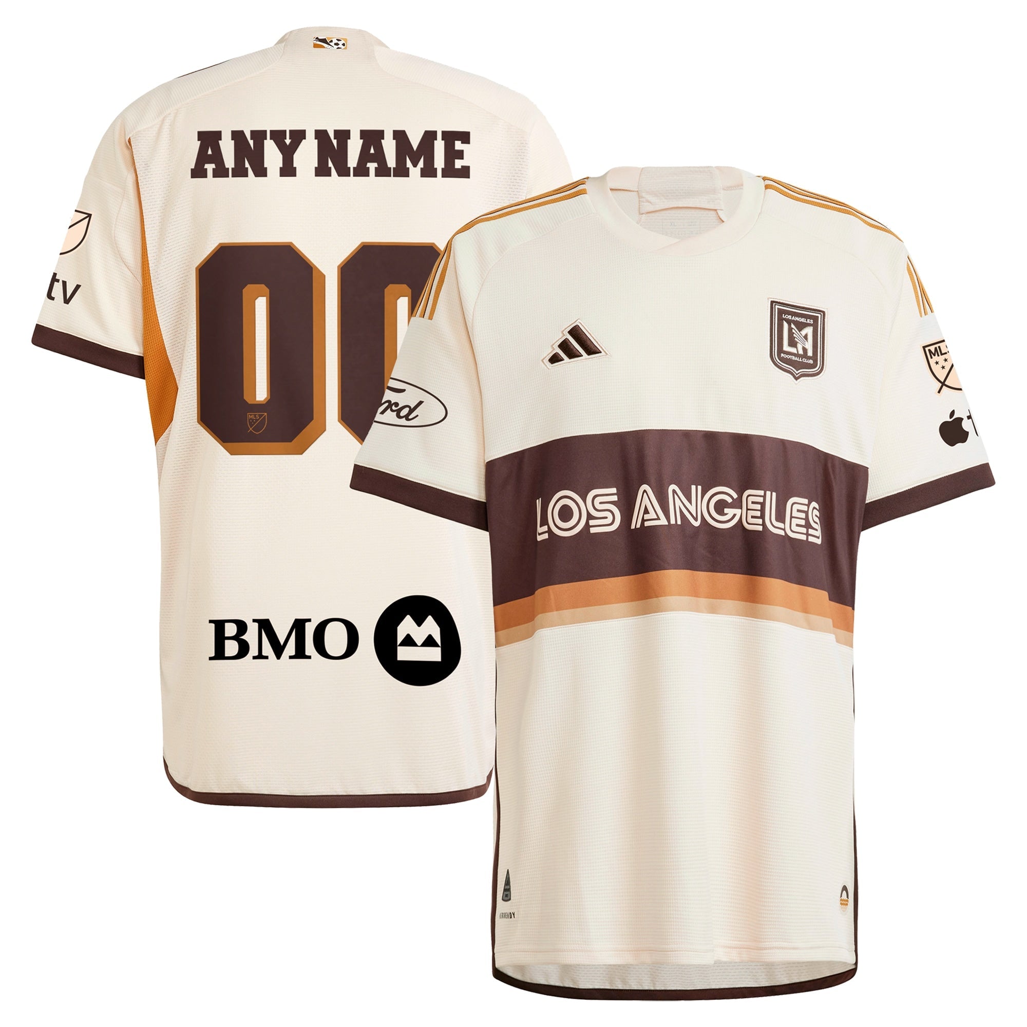LAFC - 2024 Archive Customized Jersey - Tan