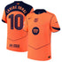 Lamine Yamal Barcelona 2025/26 Third Player Jersey - Orange - Jersey Teams World