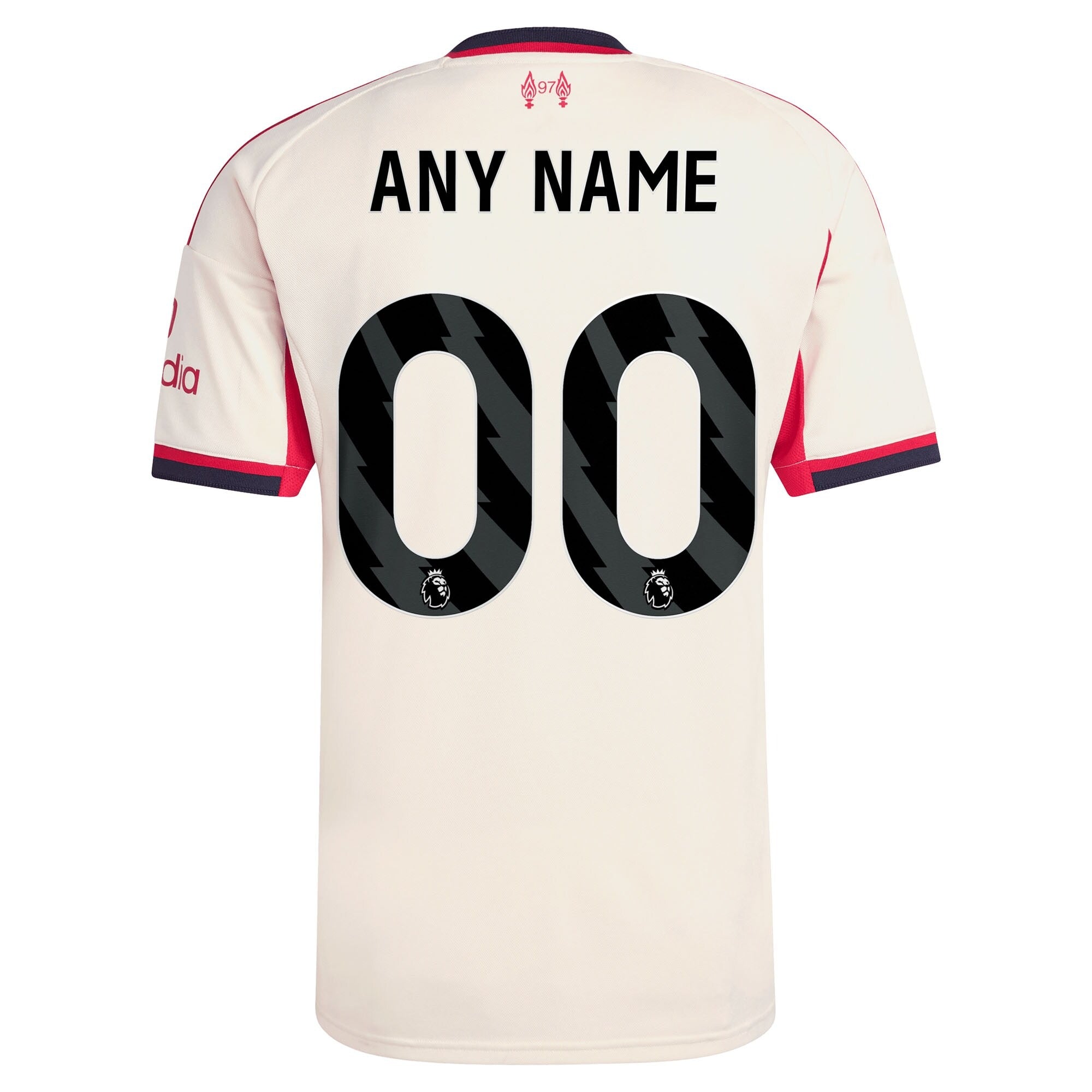 Liverpool Selfika 2025/26 Away Custom Jersey - White