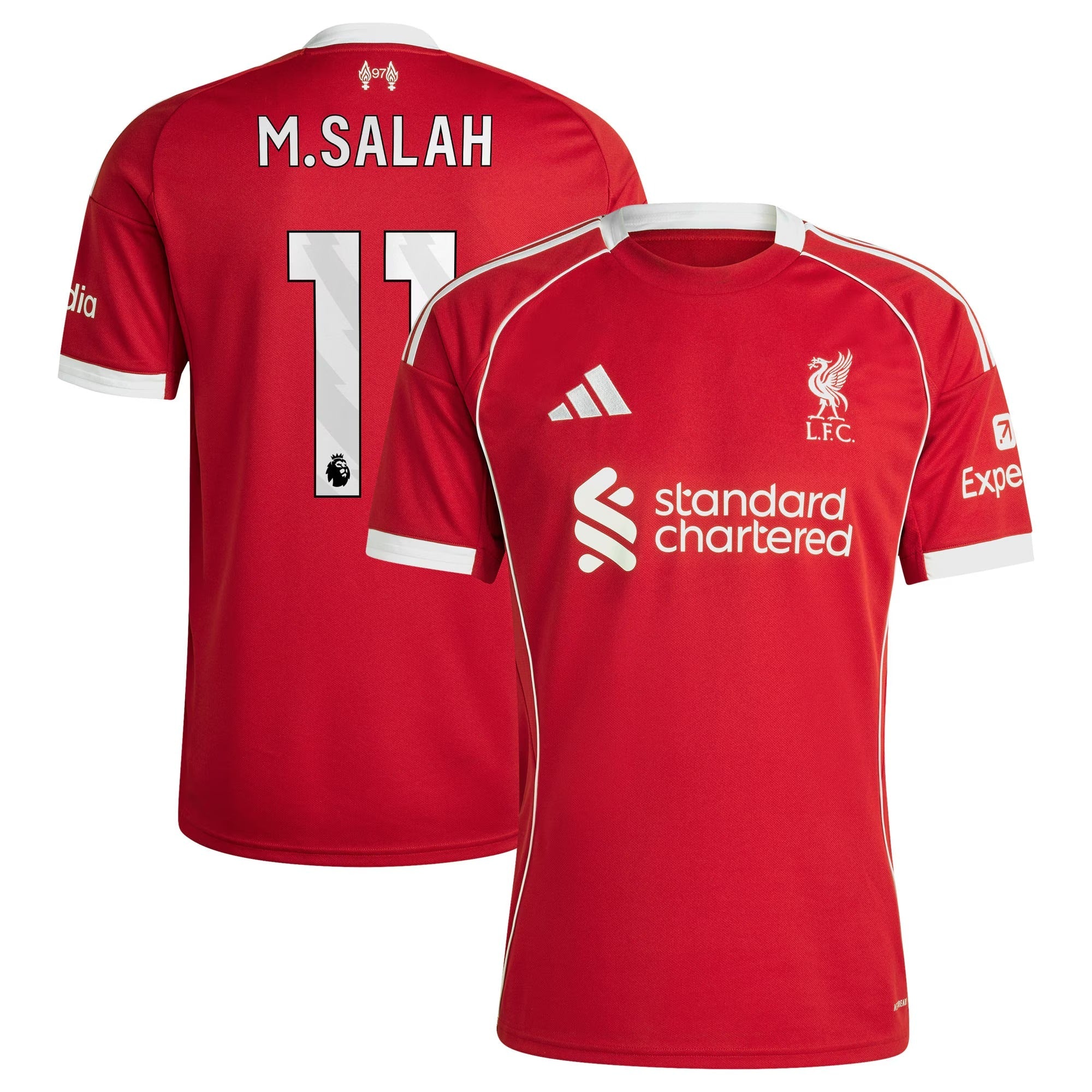 Liverpool Selfika 2025/26 Mohamed Salah 11 Home Jersey - Red