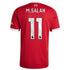 Liverpool Selfika 2025/26 Mohamed Salah 11 Home Jersey - Red