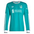Liverpool Selfika 2025/26 Third Long Sleeve Custom Jersey - Green