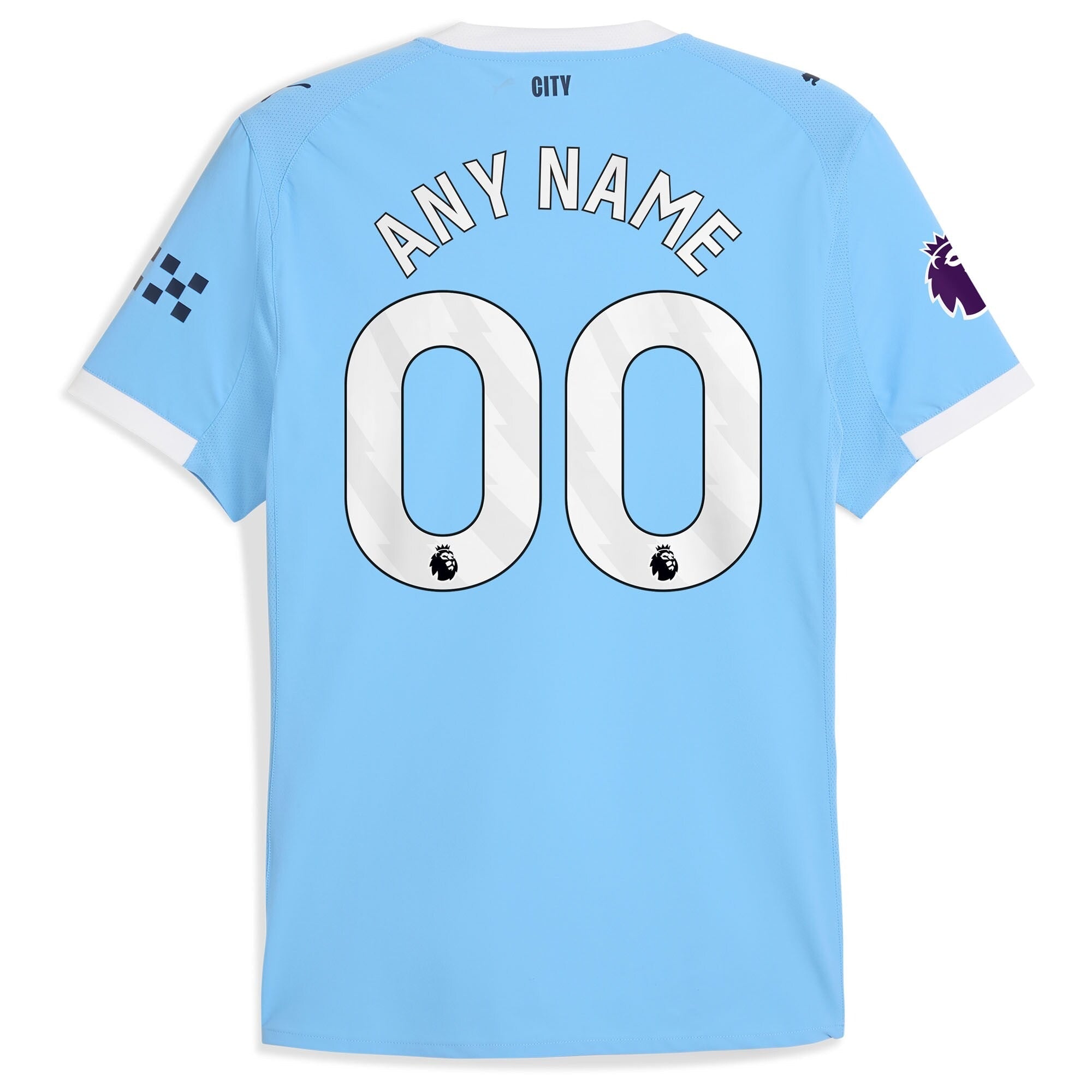 Manchester City Selfika 2025/26 Home Custom Jersey - Sky Blue