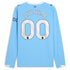 Manchester City Selfika 2025/26 Home Long Sleeve Custom Jersey - Sky Blue