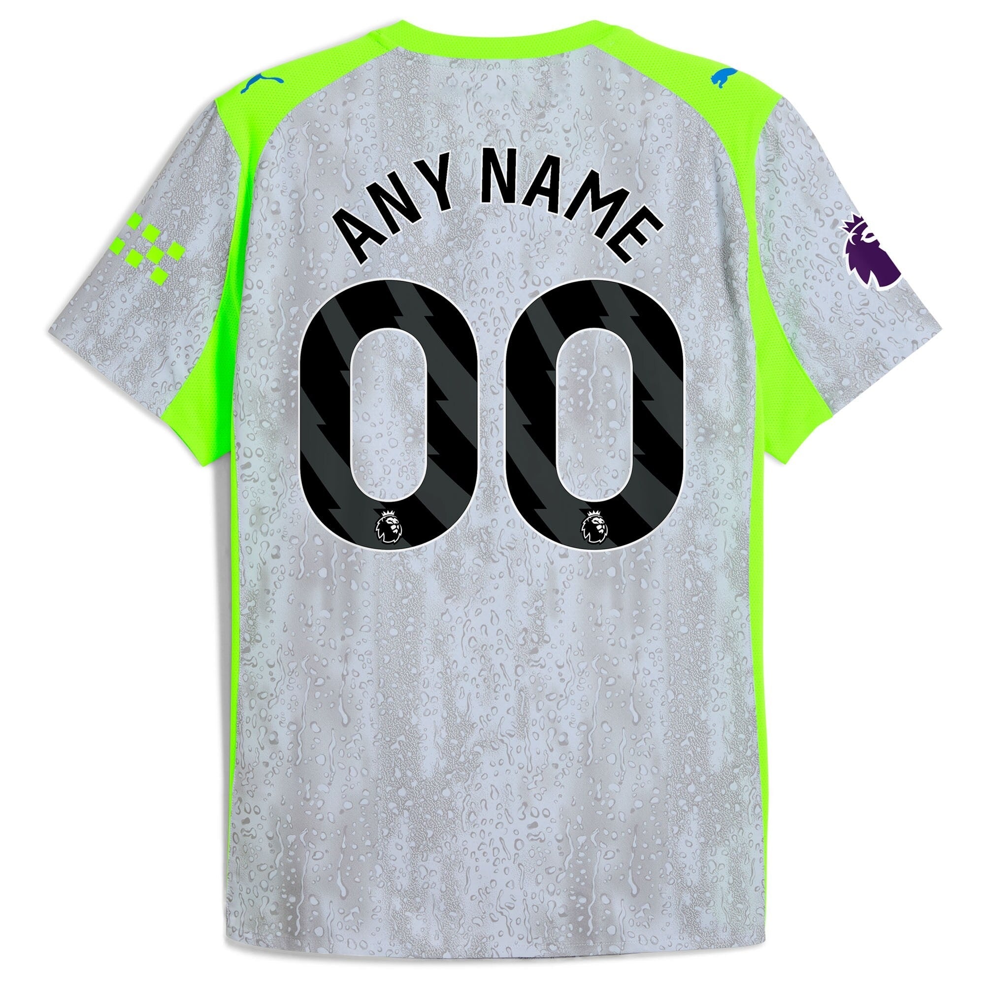 Manchester City Selfika 2025/26 Third Custom Jersey - Green/Neon Green