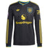 Cristiano Ronaldo Manchester United Selfika 2025/26 Third Long Sleeve Player Jersey - Black