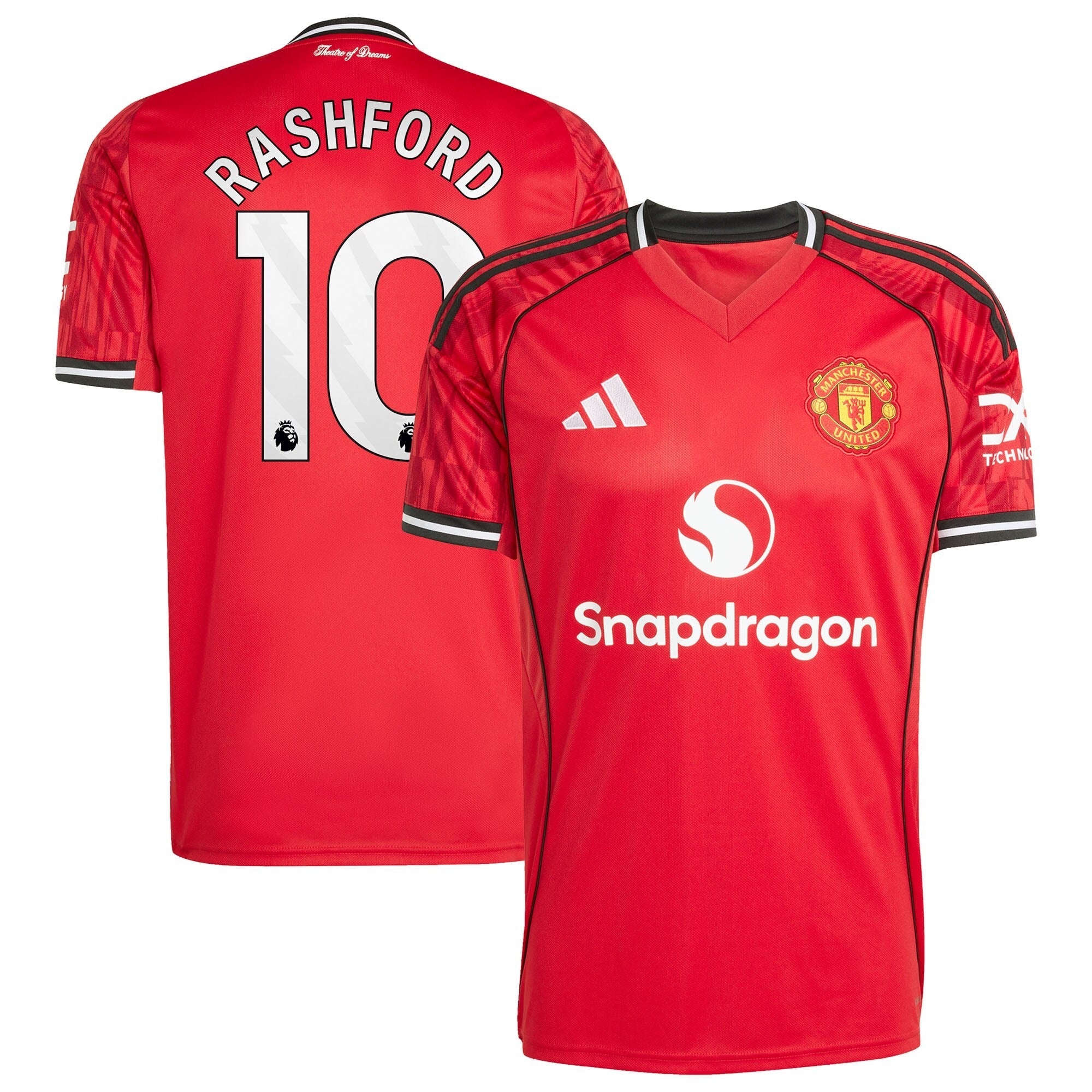 Marcus Rashford Manchester United Selfika Home 2025/26 Player Jersey - Red