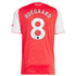 Martin Ødegaard Arsenal Selfika 2025/26 Home Player Jersey - Red