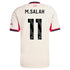 Mohamed Salah Liverpool Selfika 2025/26 Away Player Jersey - White