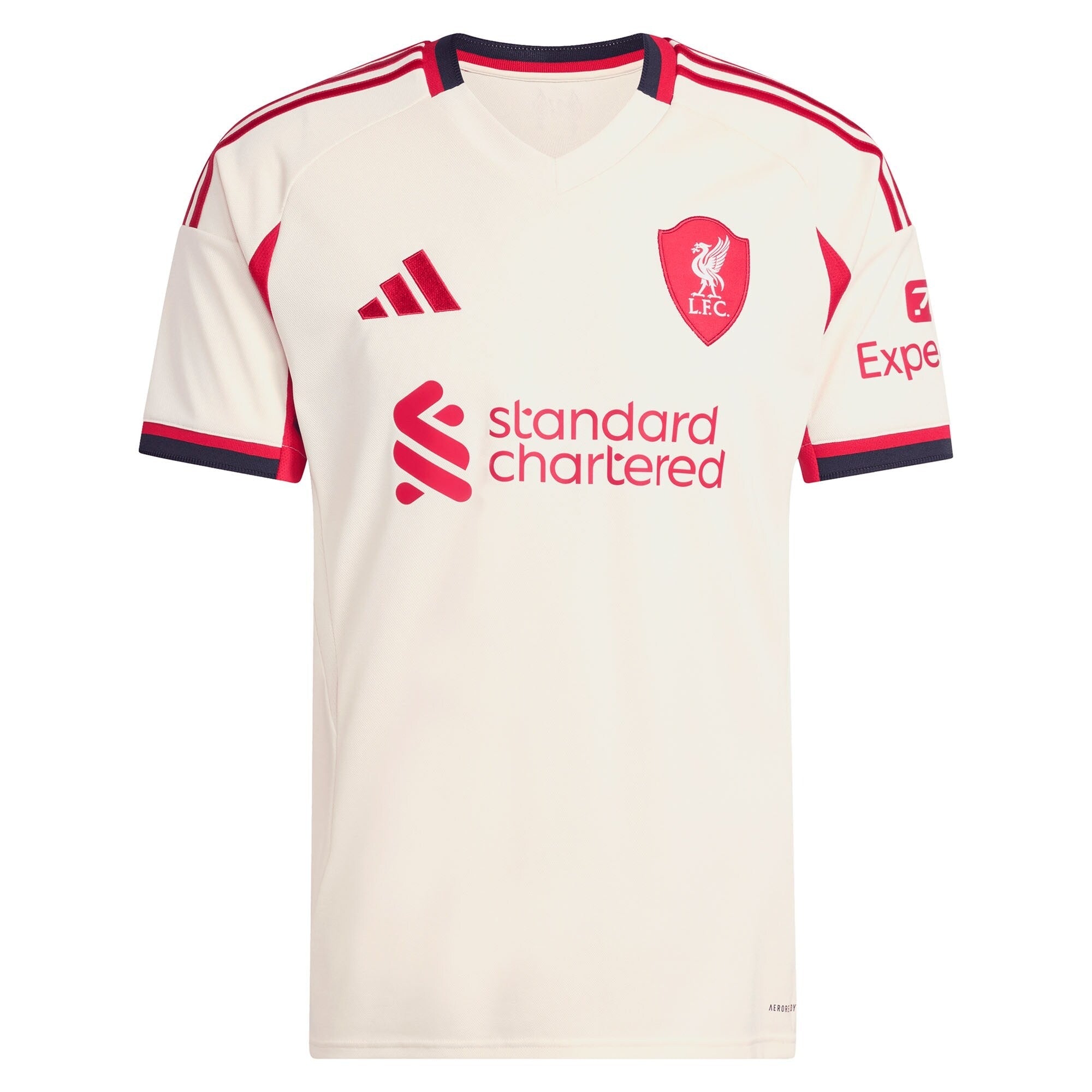 Mohamed Salah Liverpool Selfika 2025/26 Away Player Jersey - White