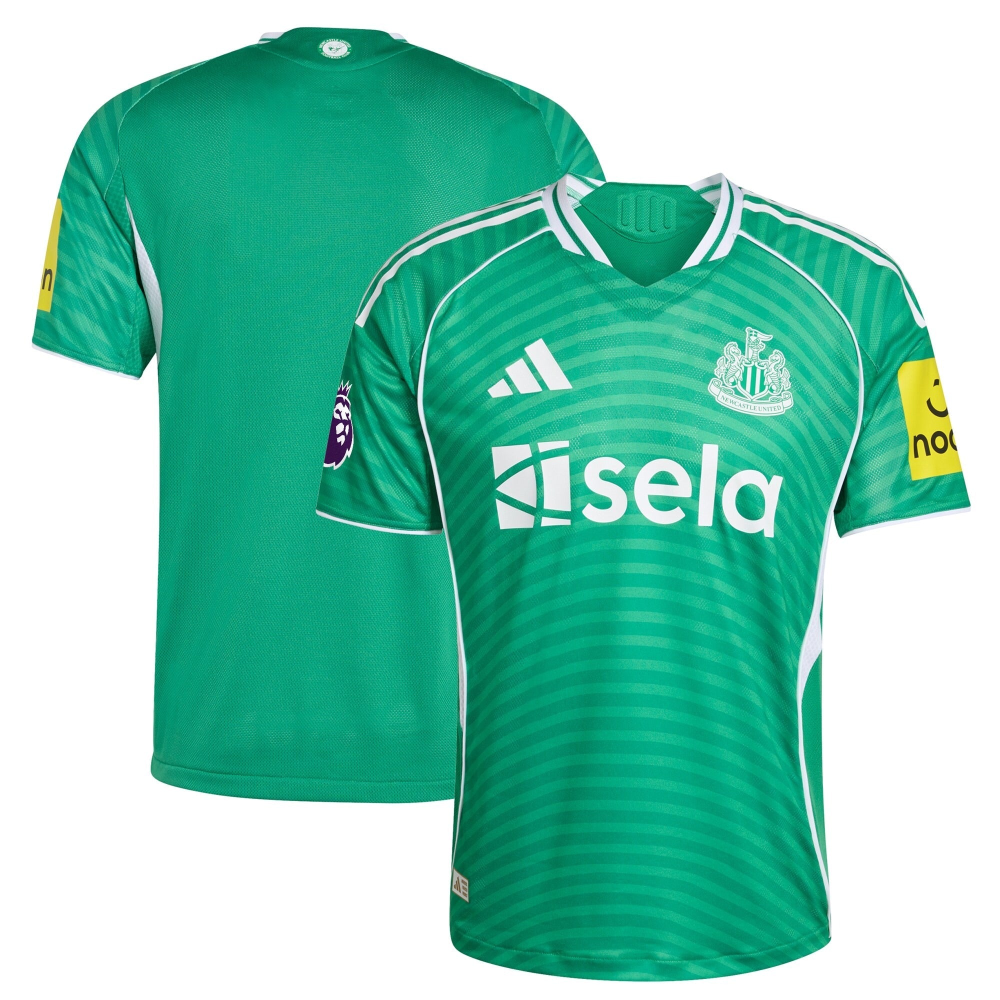 Newcastle United Selfika 2025/26 Away Jersey with Patch - Green
