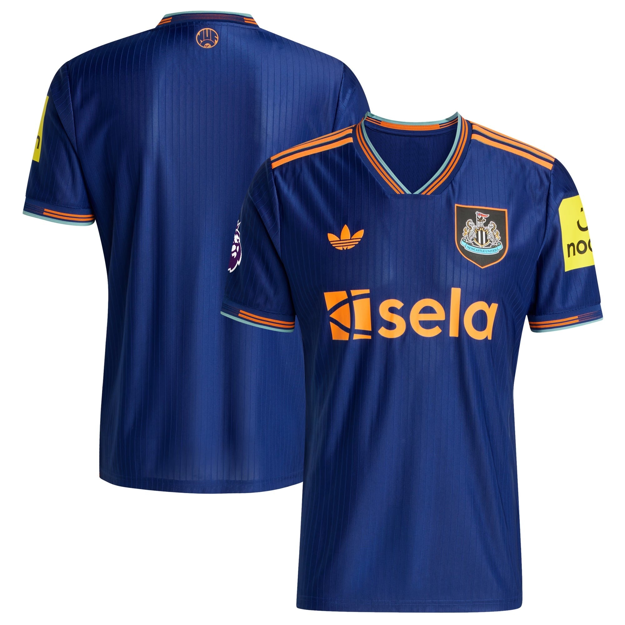 Newcastle United Selfika 2025/26 Third Custom Jersey with Patch - Blue