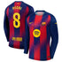 Selfika Pedri Barcelona 2025/26 Home Long Sleeve Jersey - Navy