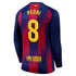 Selfika Pedri Barcelona 2025/26 Home Long Sleeve Jersey - Navy
