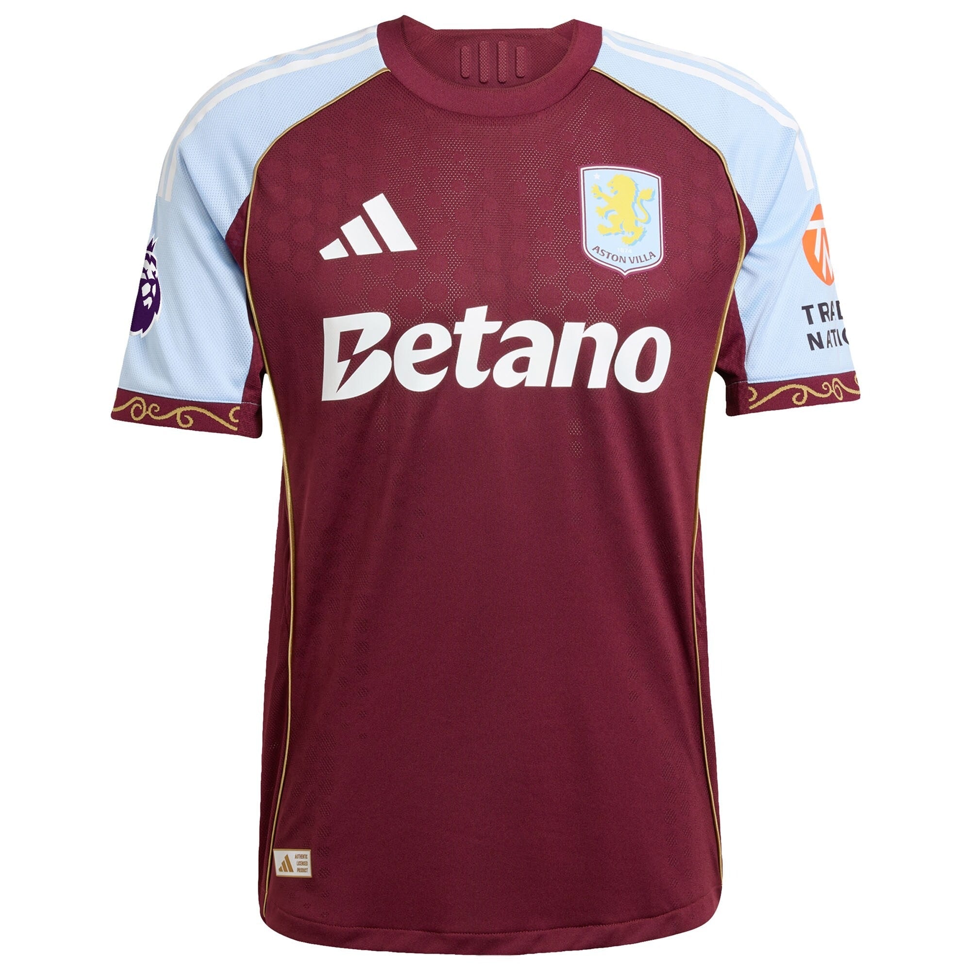 Ollie Watkins Aston Villa Selfika 2025/26 Home Jersey - Claret
