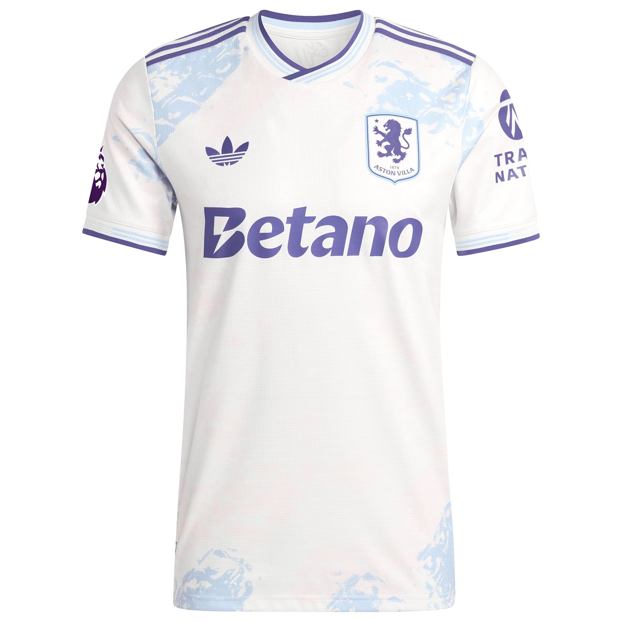 Ollie Watkins Aston Villa Selfika 2025/26 Third Player Jersey - White