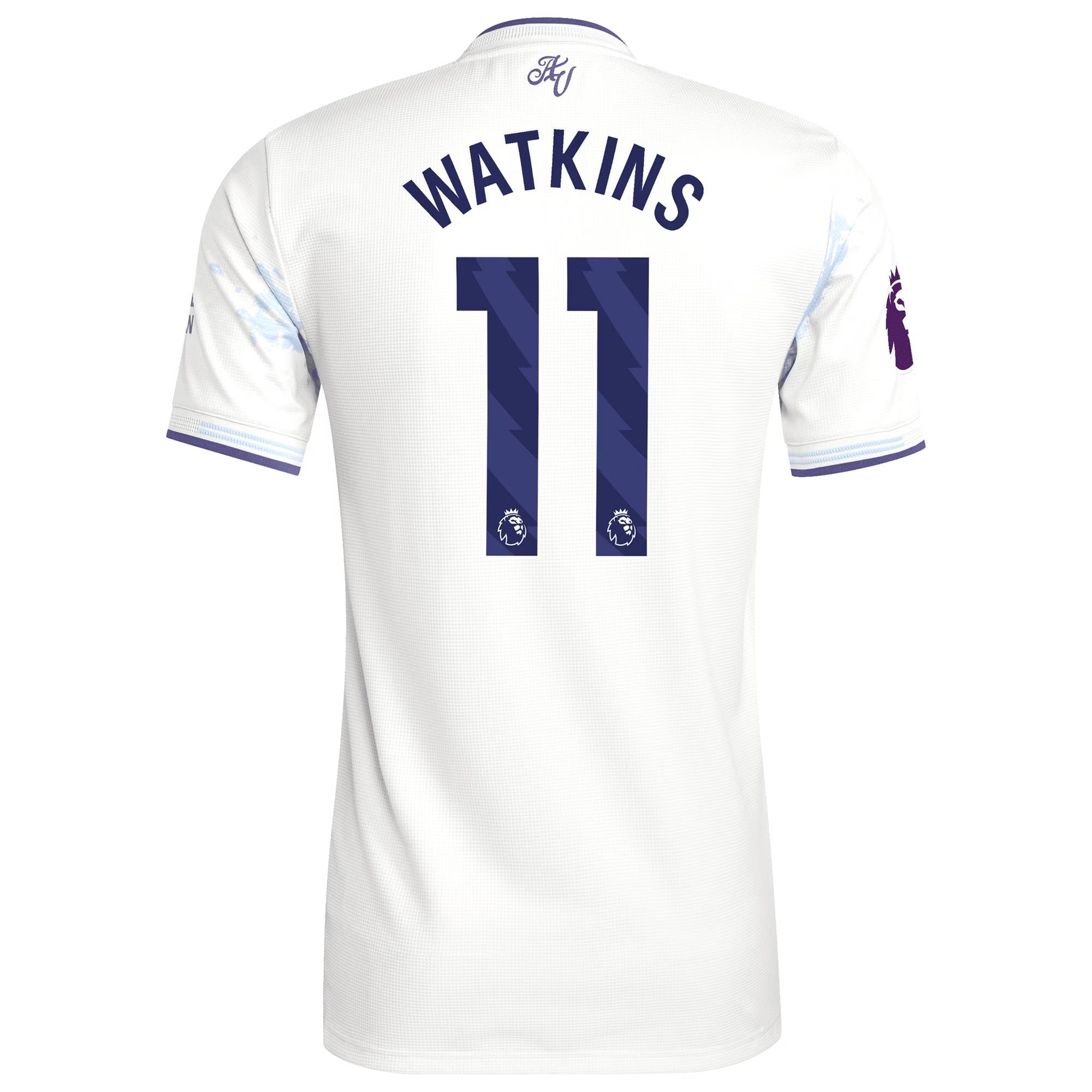 Ollie Watkins Aston Villa Selfika 2025/26 Third Player Jersey - White