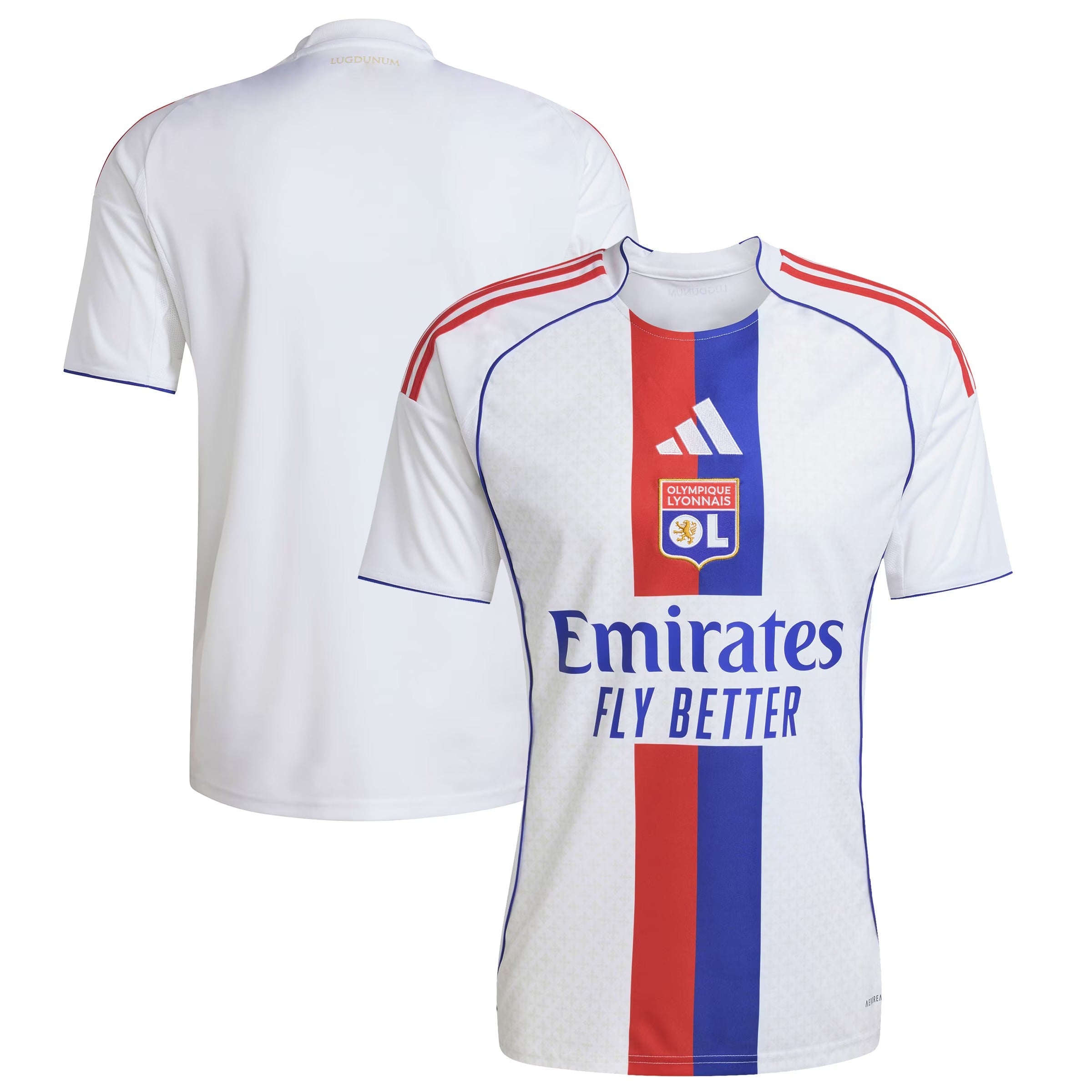 Olympique Lyonnais Selfika 2025/26 Home Custom Jersey - White