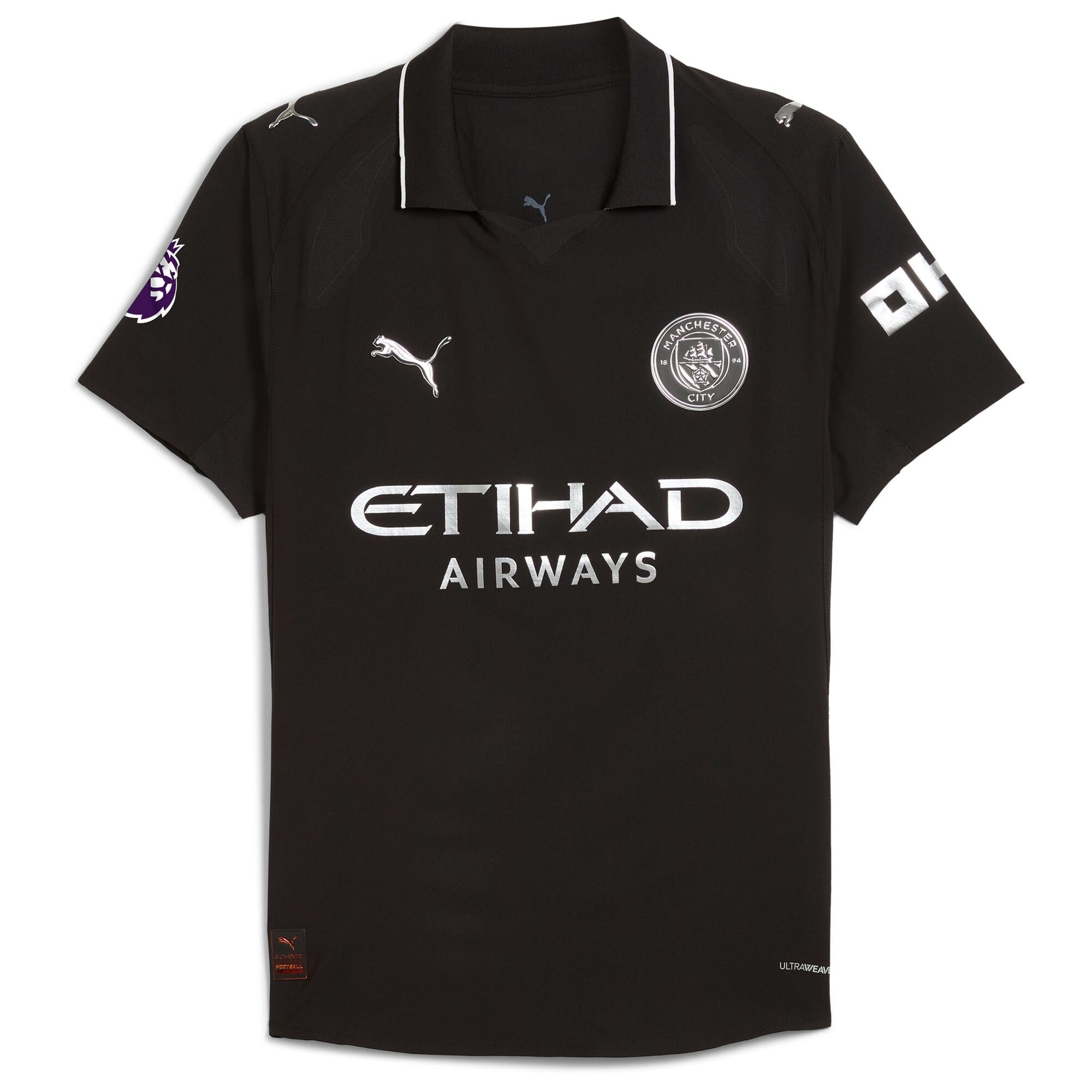 Phil Foden Manchester City Selfika 2025/26 Away Player Jersey - Black