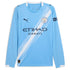 Phil Foden Manchester City Selfika 2025/26 Home Long Sleeve Player Jersey - Sky Blue